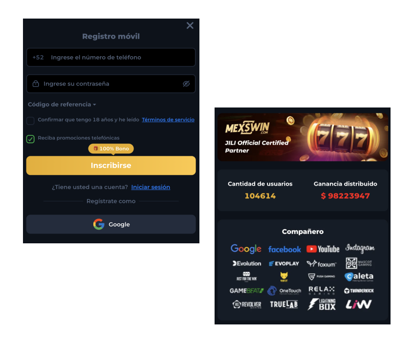Mexswin Casino - Bono de $100 para novatos! 61 Mexswin Mexswin.blog Mexwin juegos casino