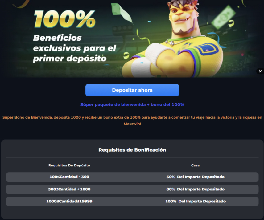 Mexswin Casino - Bono de $100 para novatos! 80 Mexswin Mexswin.blog Mexwin juegos casino Blackjack, Baccarat, Roulette, Poker