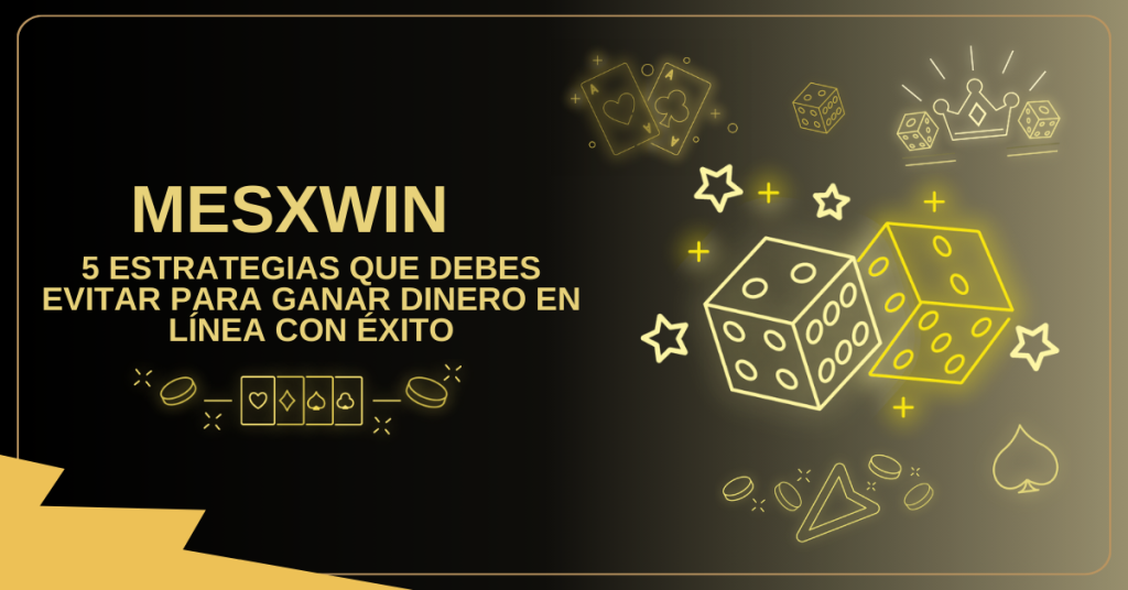 5 Estrategias Que Debes Evitar Para Ganar Dinero En Línea Con Éxito 1 5 ESTRATEGIAS QUE DEBES EVITAR PARA GANAR DINERO EN LÍNEA CON ÉXITO